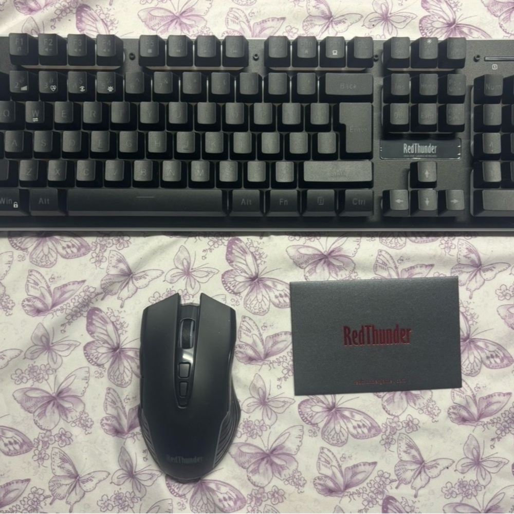 📍RedThunder K10 Wireless Gaming Keyboard and Mouse